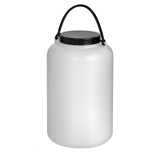 Storage bottle with handle PE-HD 5 lt